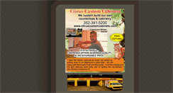 Desktop Screenshot of citruscustomcabinets.com